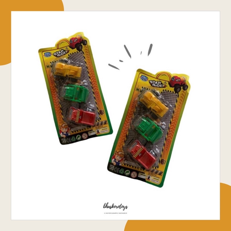 Mainan anak mobil Star Rider