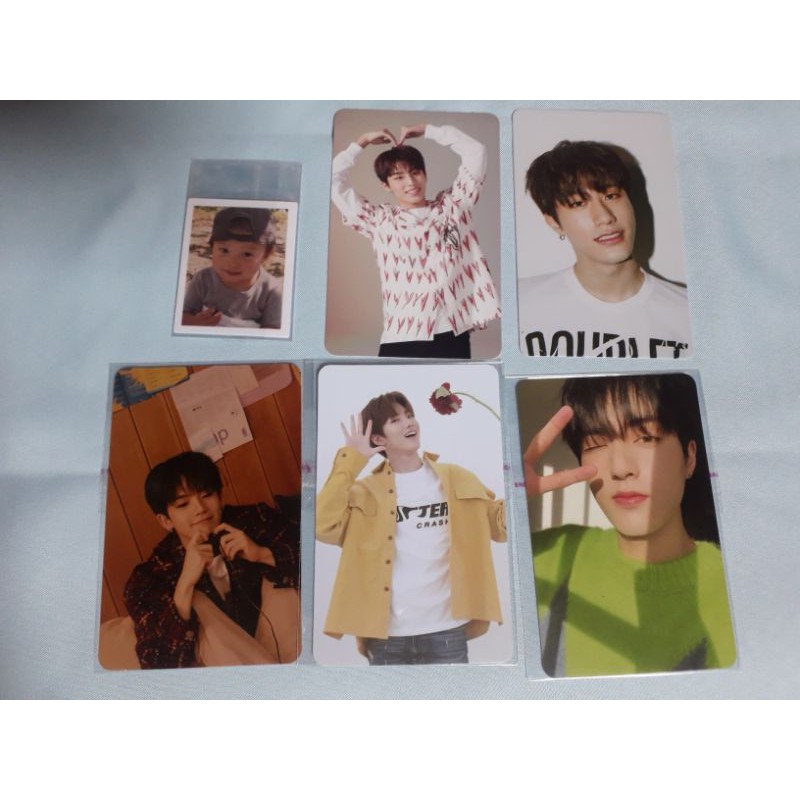 TREASURE PC PHOTOCARD POSTCARD MASHIHO YEDAM JEONGWOO JUNKYU FULL ALBUM ORANGE CHAPTER 2 WHITE