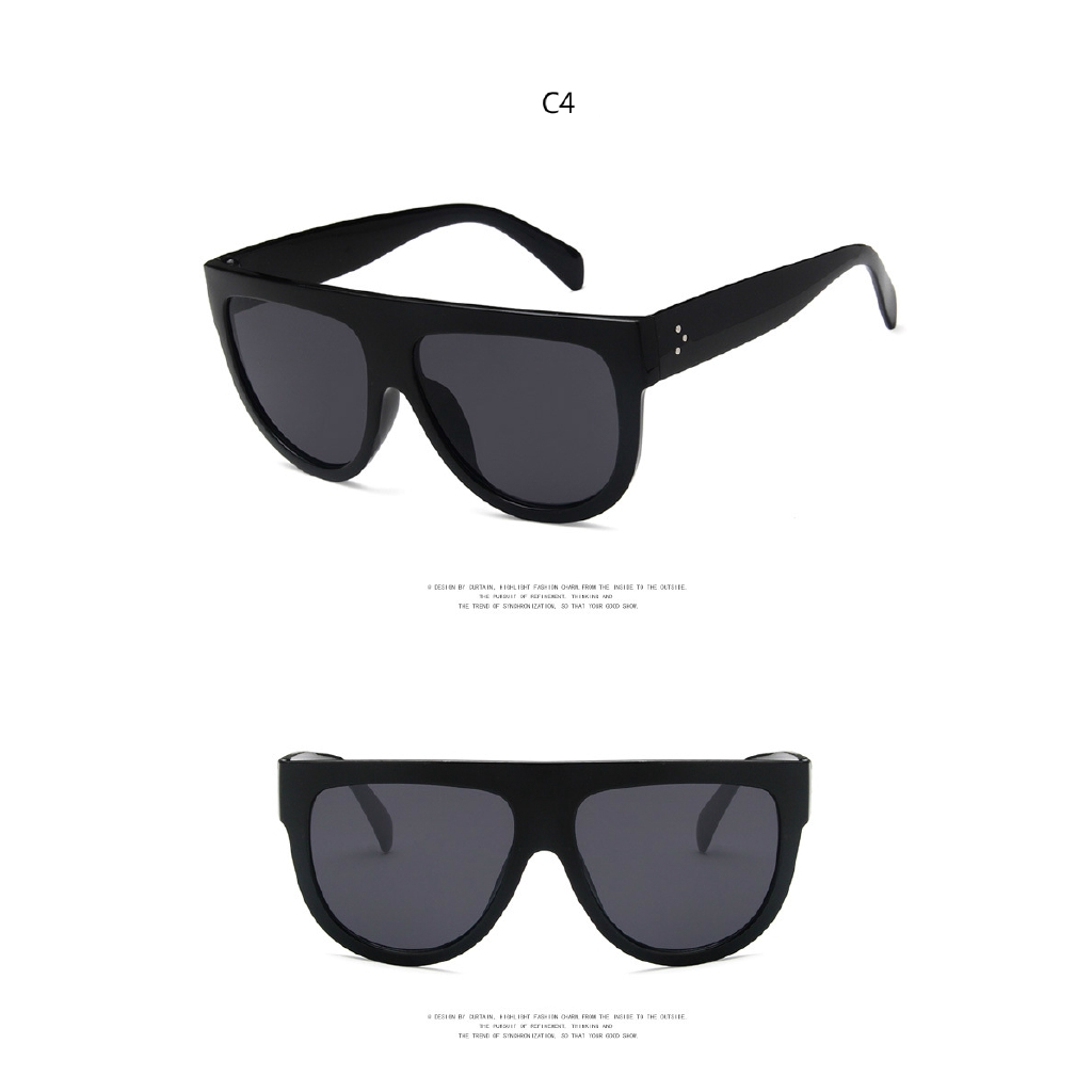 European and American large frame wild fashion trend men and women sunglasses