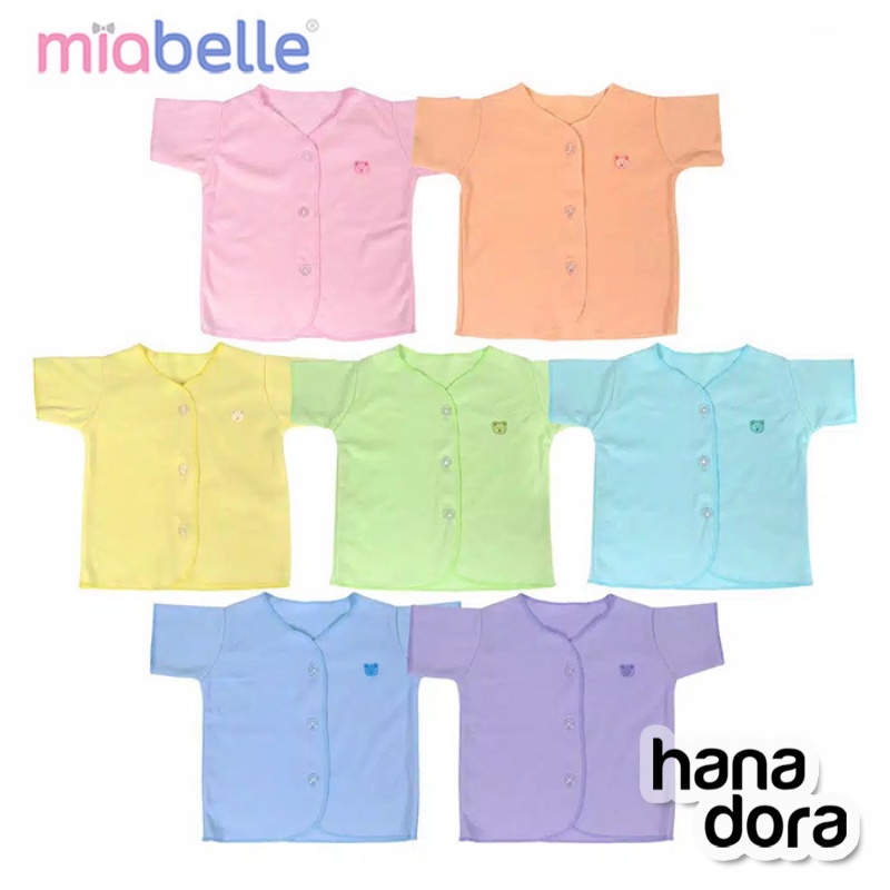 Miabelle Baju Pendek Newborn Polos