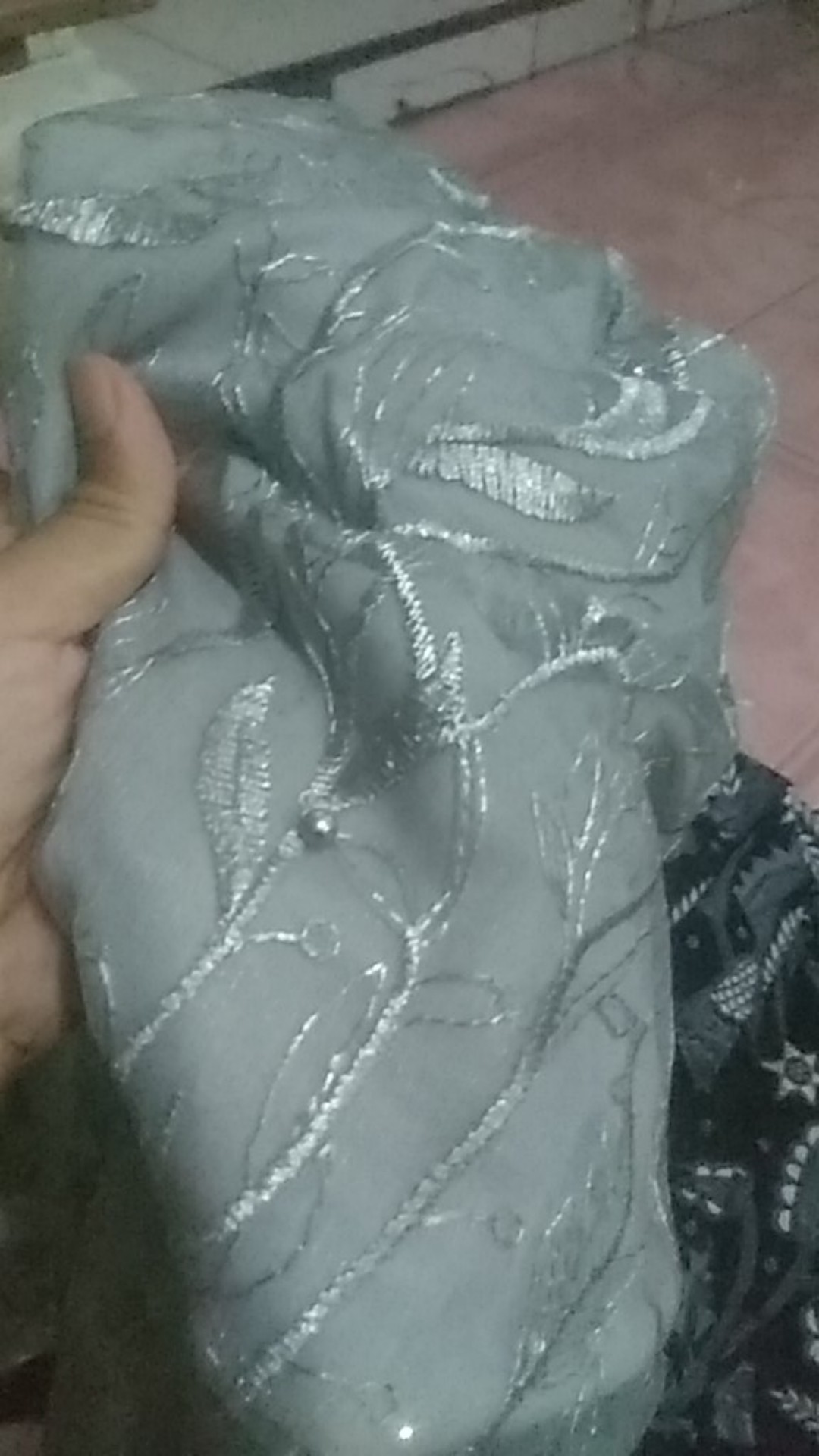 (termurah + Tile Premium) Couple Batik Tile Mutiara 3d Carisa Manggar Selendang