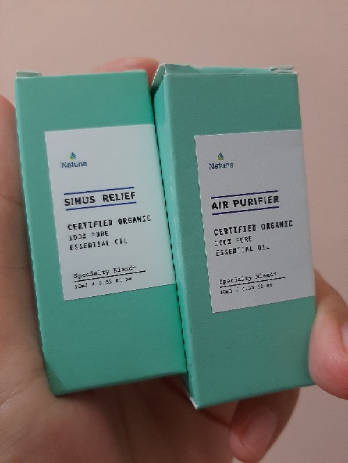 Natuna Air Purifier Essential Oil Minyak Esensial Atsiri Aroma Terapi Eo Diffuser Difuser Humidifier