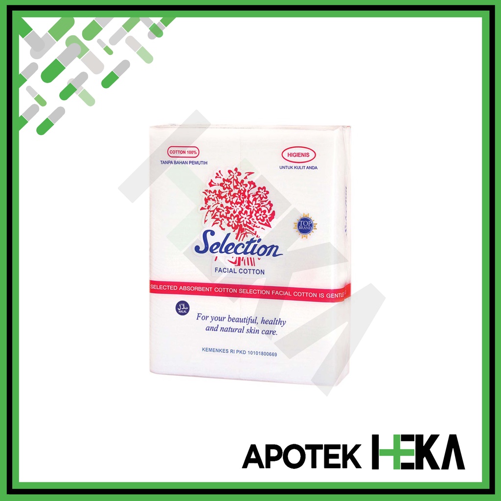 Selection Facial Cotton 50 g - Kapas Wajah (SEMARANG)