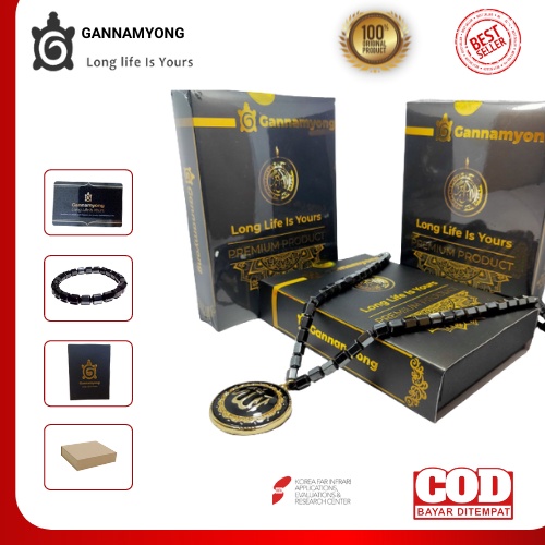 GANNAMYONG ASLI KALUNG DAN GELANG TERAPI KESEHATAN | BERSERTIFIKAT | PRIA WANITA