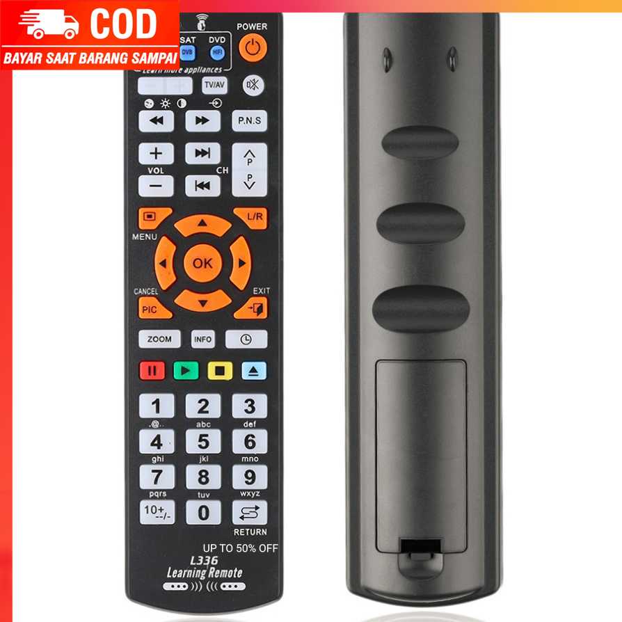 (100% BARANG ORI) Remote TV  Universal Learning IR Remote - L336