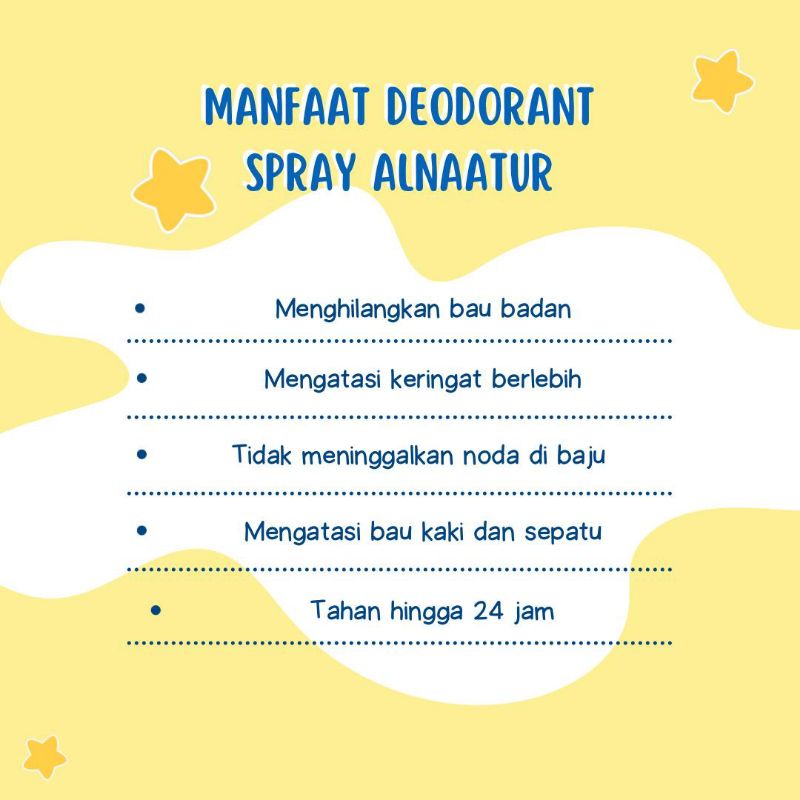 DEODORAN tawas spray ANAK dan REMAJA Natural herbal penghilang bau badan, kaki ampuh, non alkohol, wangi bedak bayi, jeruk, strawberry, peach, bubble gum, praktis kemasan 60ml Alami