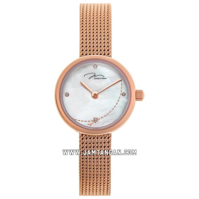Jonas Verus Minimalist Ladies Mother of Pearl Dial L25.11.PWBP barang ada