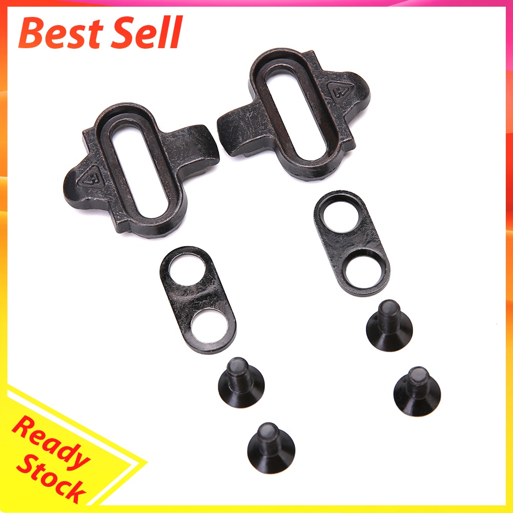 1 Set MTB Mountain Bike Pedal Cleats Cleat Racing Riding Cycling Equipment