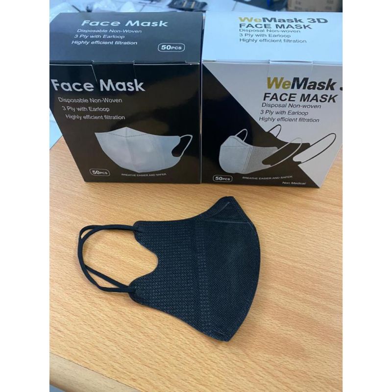 Masker Duckbill IMPOR 3ply facemask Disposable ISI 50pcs