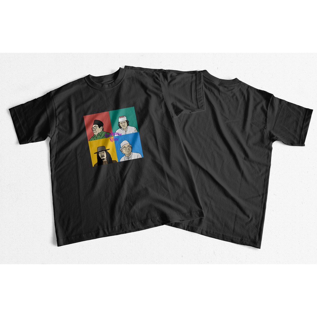 KAOS PUNOKAWAN REBORN | CAK NUN | SUJIWO TEDJO | GUS DUR | GUS MUS | SANTRIINDONESIA