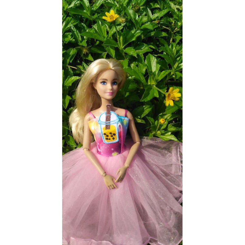 baju barbie BOBBA QUEEN/baju boneka barbie/barbie mattel/baju boneka barbie/dress barbie/barbie asli