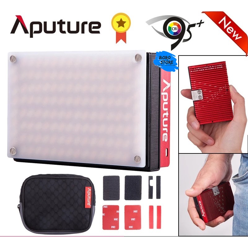 Lampu Studio Foto Aputure Amaran AL-MX Video lighting For Camera DSLR