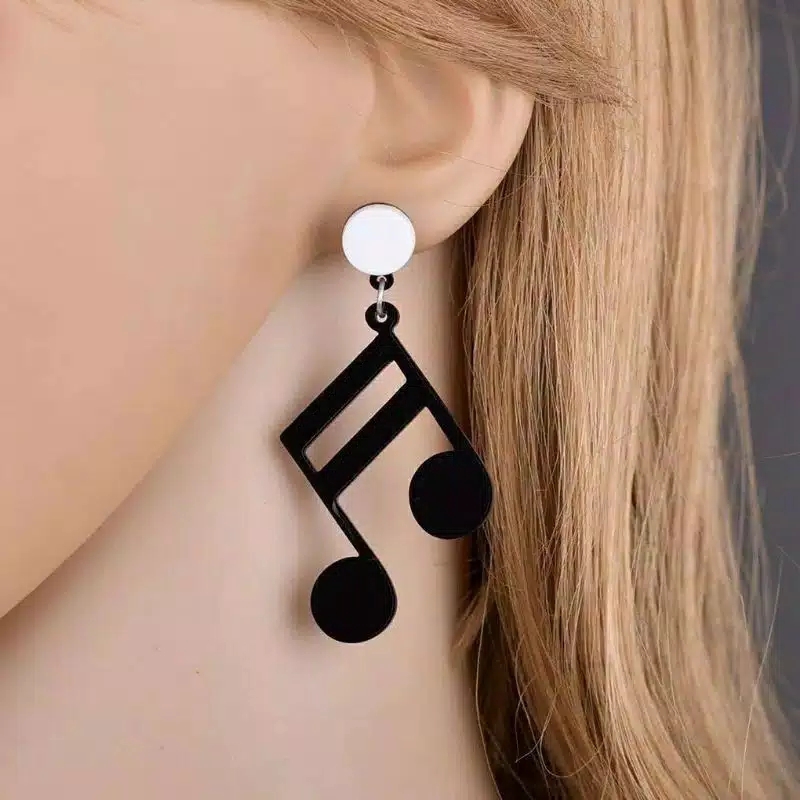 Anting Tusuk Wanita Model Korea Elegant dengan motif 516