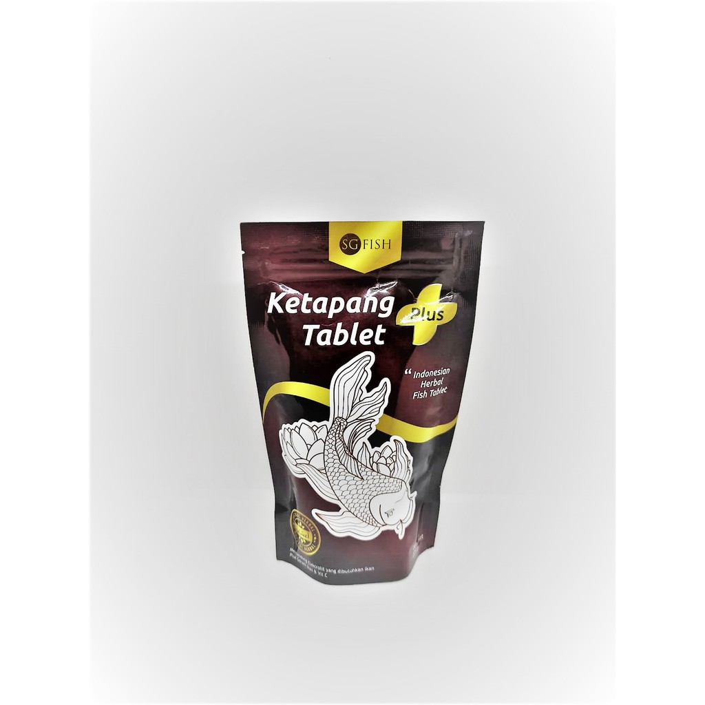 KETAPANG TABLET PLUS BY SG FISH ISI 28 TABLET 225 GR