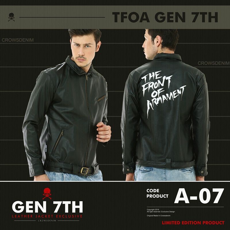 Jaket Kulit TFOA Generation 5th A-7