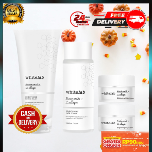 WHITELAB SERUM SKINCARE BRIGHTENING PAKET WAJAH