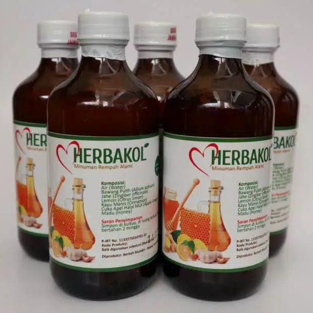

Sale Obat herbal bawang putih jahe lemon cuka apel madu - HERBAKOL /OBAT HERBAL ASAM URAT/OBAT HERBAL PELANGSING/OBAT HERBAL KOLESTEROL/OBAT HERBAL DIABETES