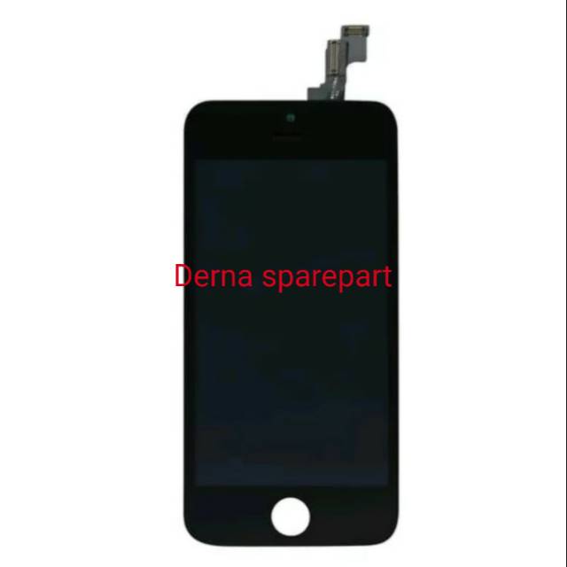 Lcd Iphone 5S Fullset Touchscreen Hitam Original