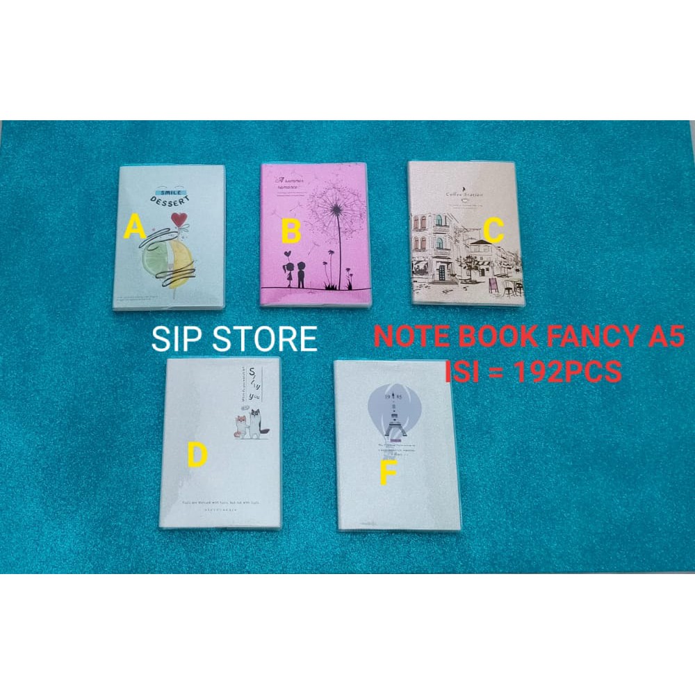 

NOTE BOOK FANCY A5