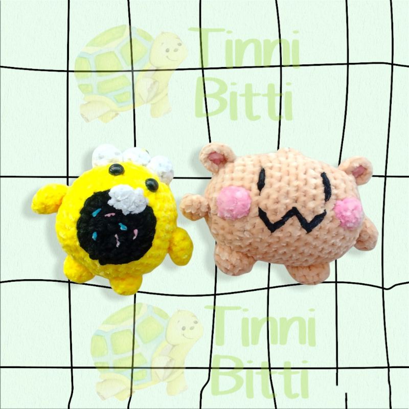 Truz Treasure Boneka Rajut Amigurumi Doll Bag Charm