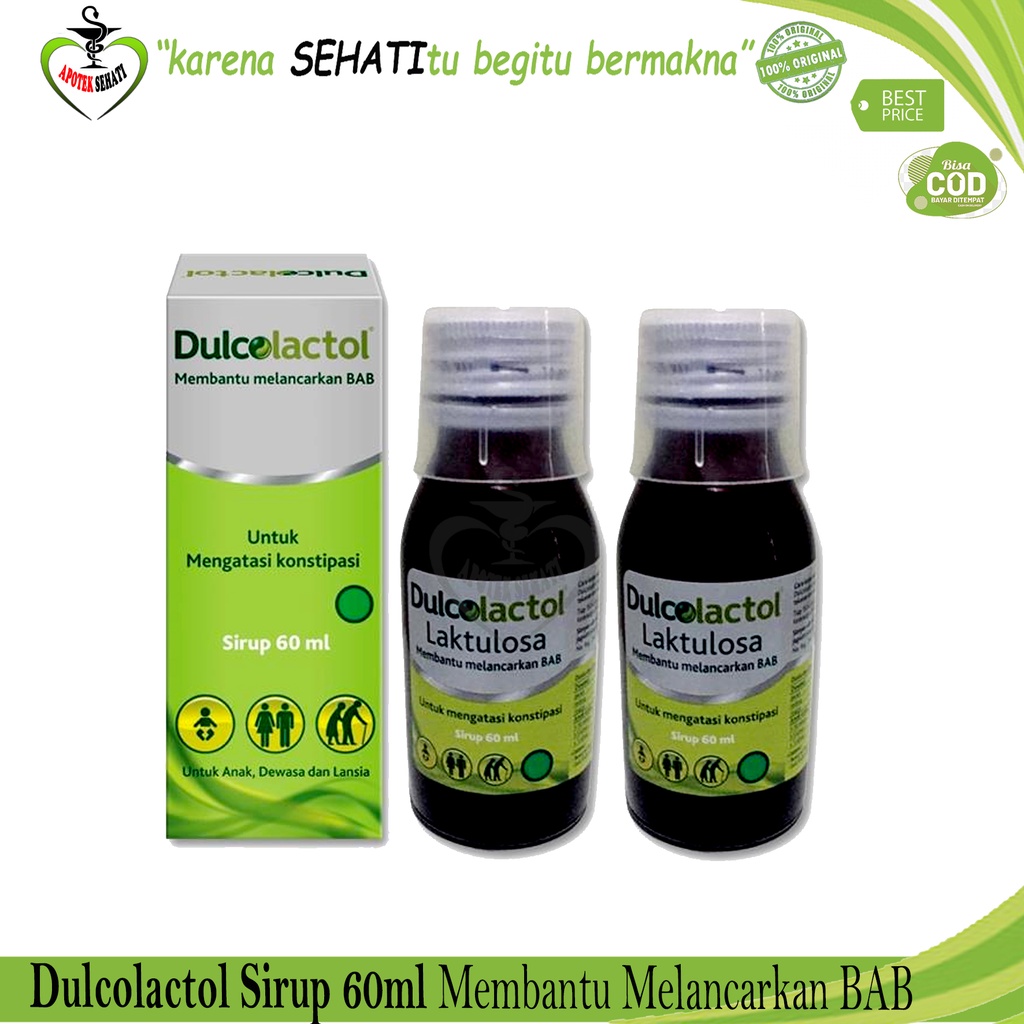 DULCOLACTOL LACTULOSA SIRUP SEMBELIT