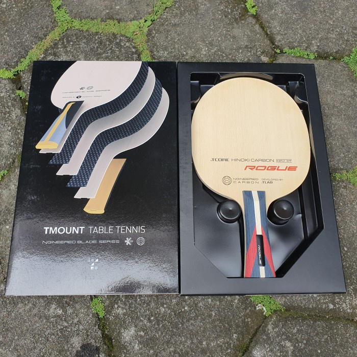 Tcore rouge hinoki carbon tmount fl bat bet blade ping pong