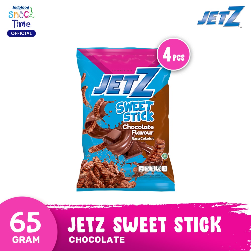 

JetZ Sweet Chocofiesta 65 Gr - 4 Pcs