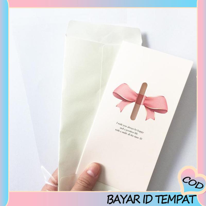 COD❤️ Kartu Ucapan Natal / Tahun Baru / Valentine / Musim Gugur Motif Hati A.one