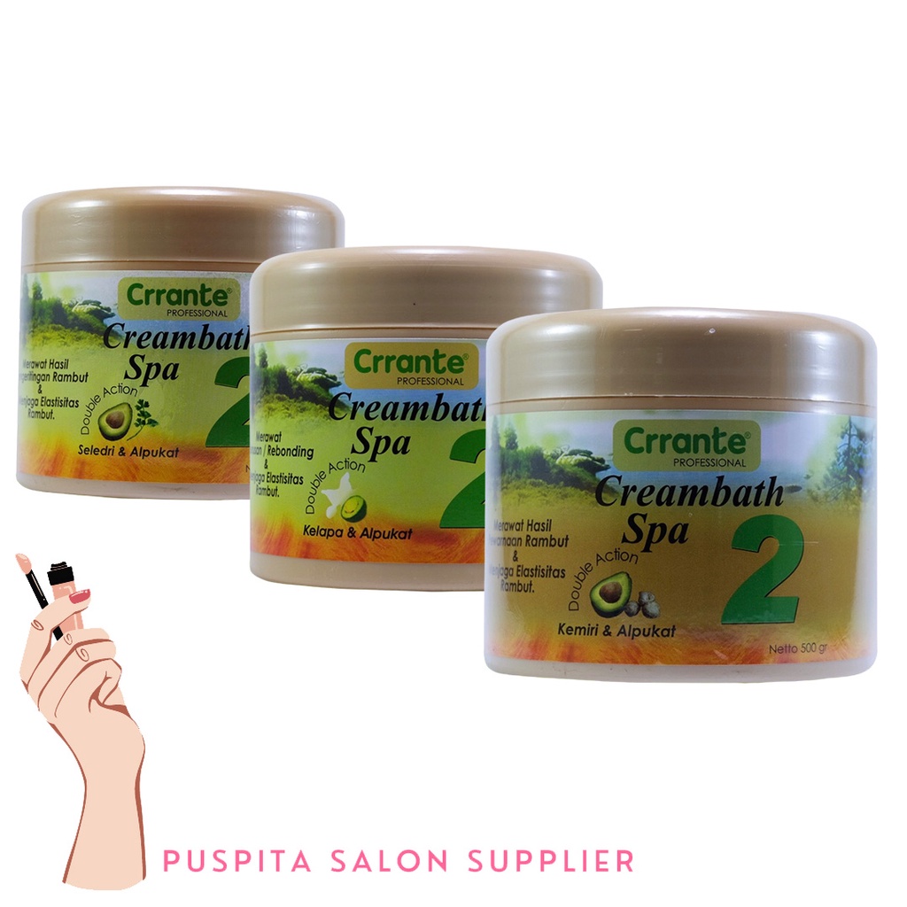 Jual Crrante Creambath Spa 500 g / CRRANTE CREAMBATH SPA 2 500gr
