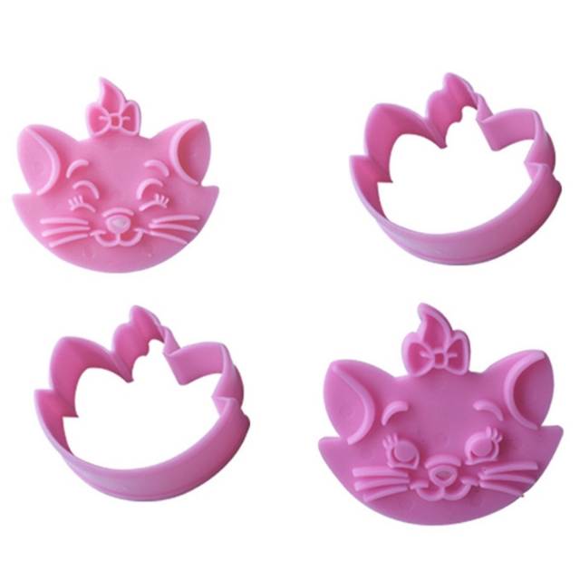 Cookies Cutter Fondant Marie Cat Kucing