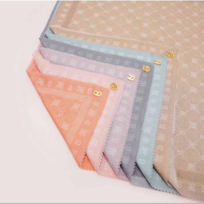 The Xanadu series Buttonscarves x Ria Miranda Blush