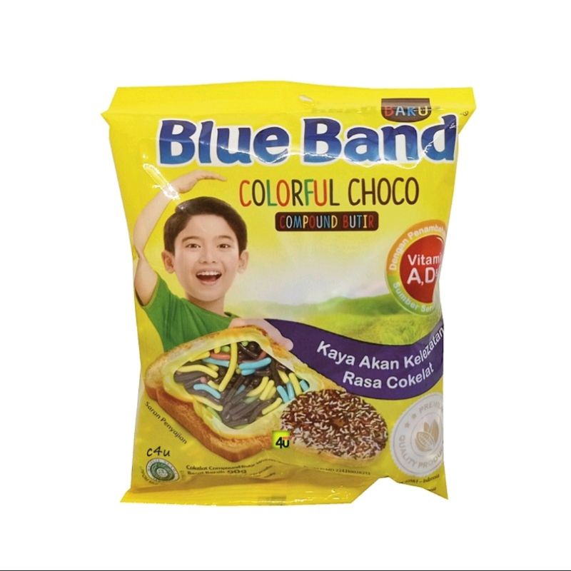 

Blue band compond coklat,campur 90gr