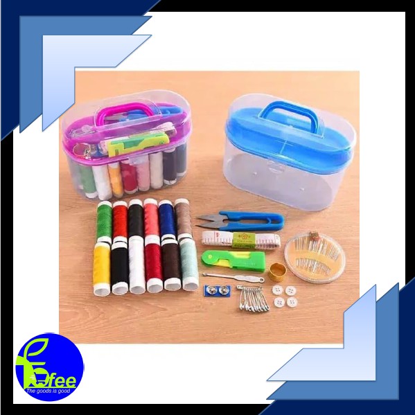 [IMPORT] -  Sewing Kit Box Ukuran Besar - Peralatan Jahit