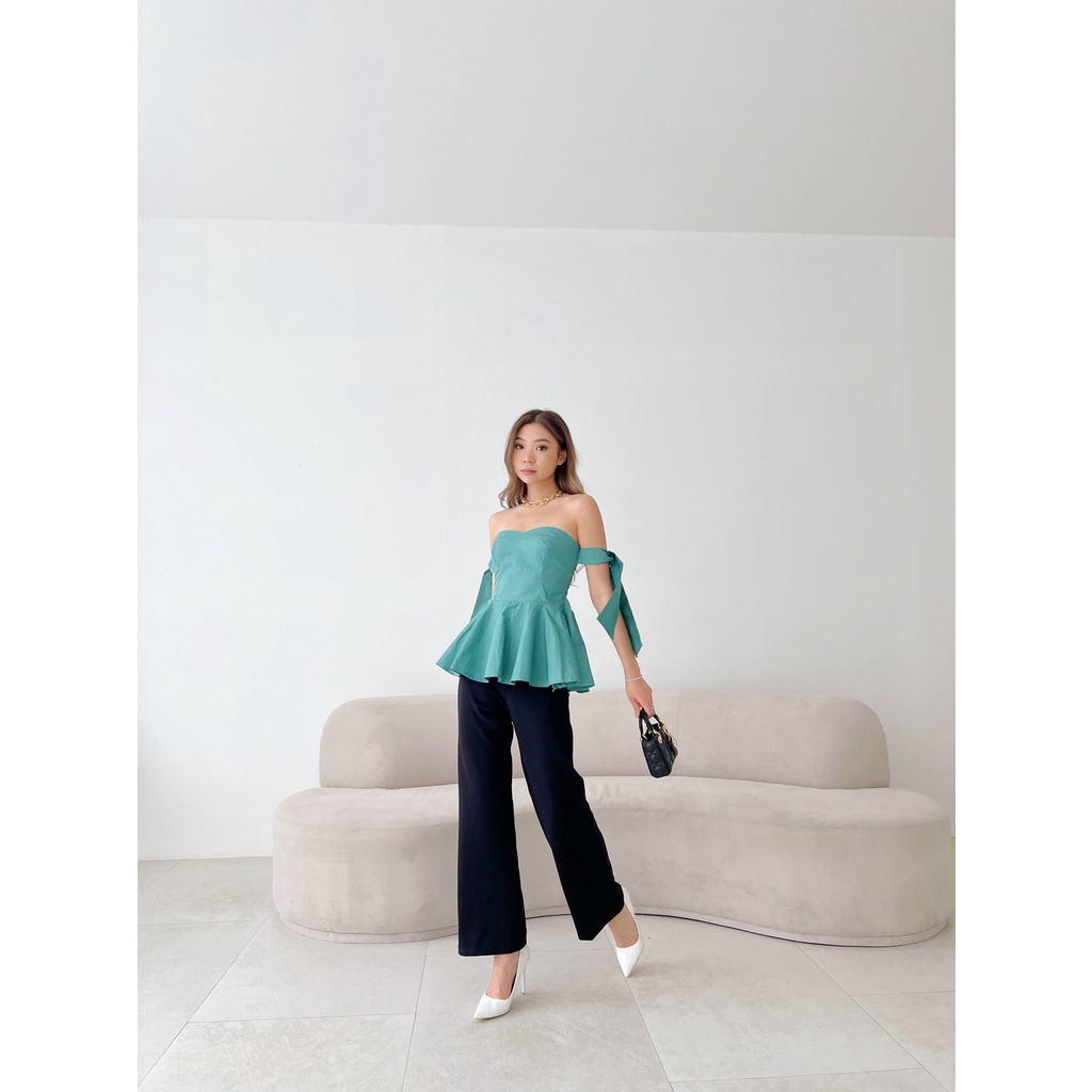 [ Marveile ] Joane Bustier Top / Top Wanita