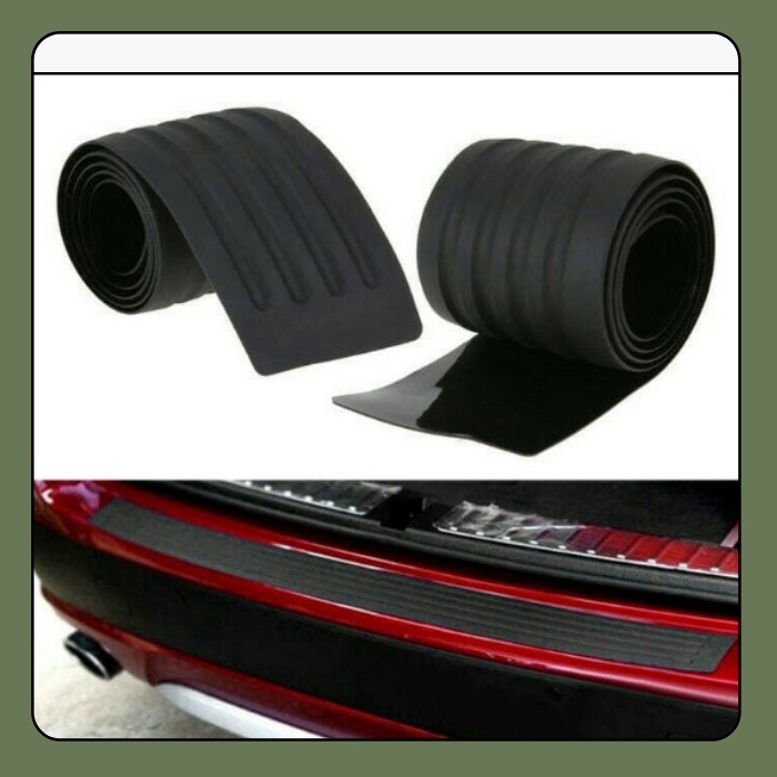 SILL PLATE KARET PELINDUNG BAGASI MOBIL CAR TRUNK RUBBER SILLPLATE