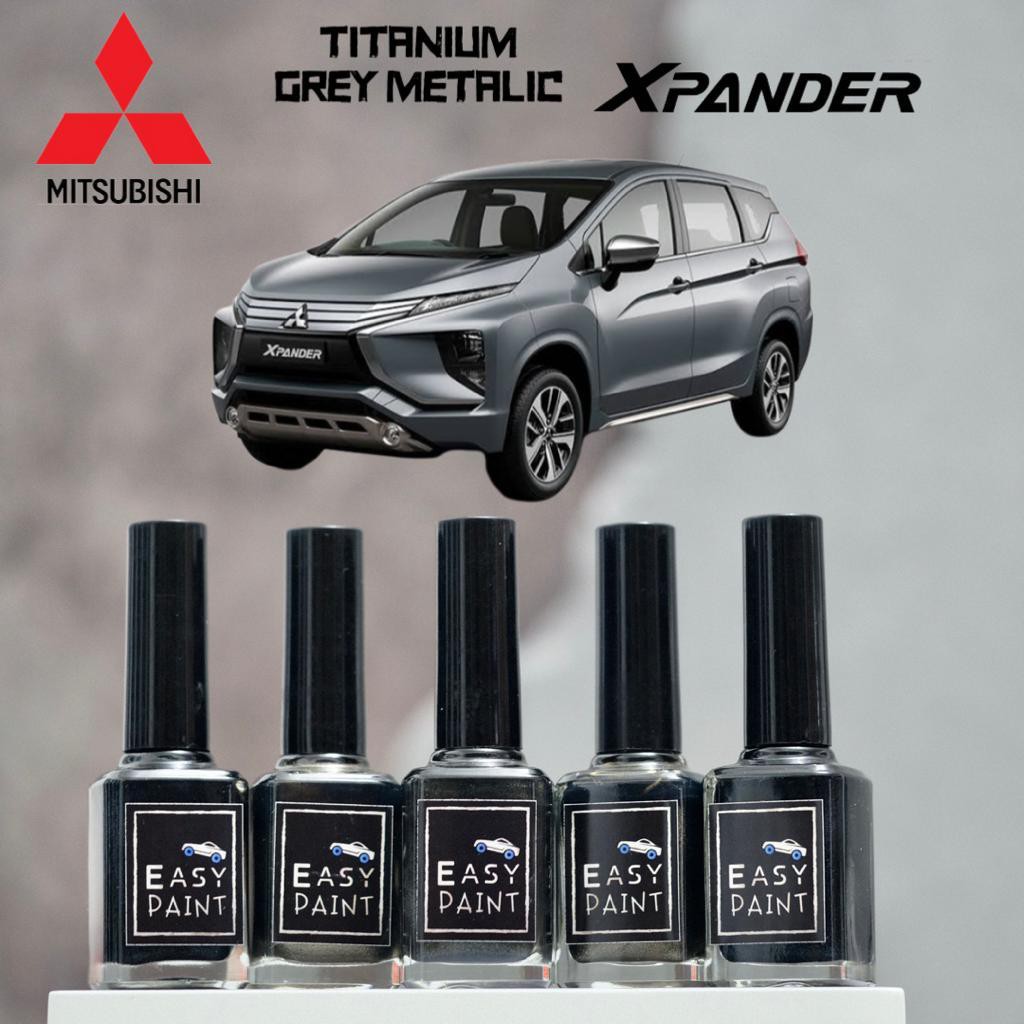 Cat Oles Titanium Grey Metalic Mitsubishi Xpander Abu Muda Metalik