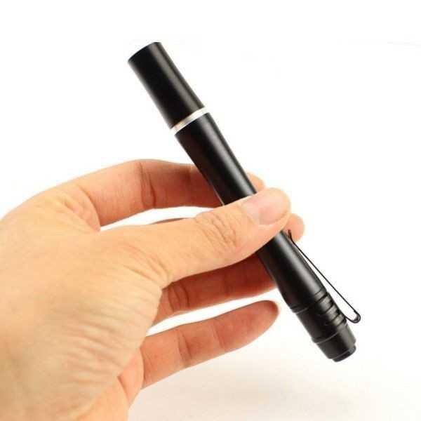 TaffLED Ultraviolet UV Light Pen Mini Senter LED 395nm - UV-10 [Hitam]