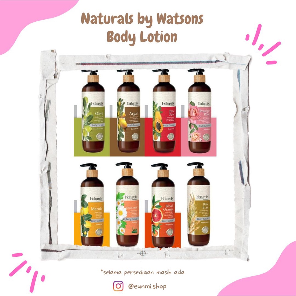 Naturals by Watsons Body Lotion