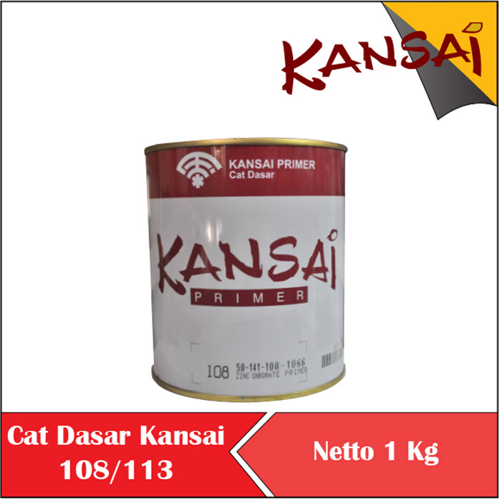 

CAT DASAR PRIMER KANSAI 113/108 PAINT ZNC CHROMATE 1 KG ANTI KAR