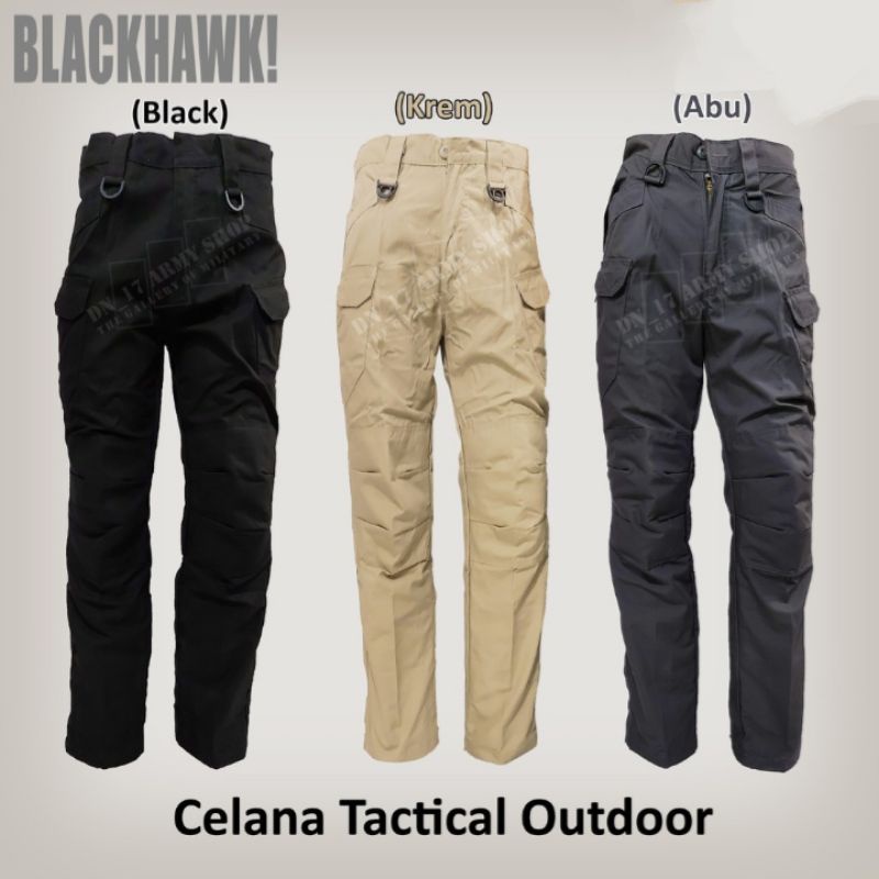 celana pdl murah tactical blackhawk hitam abu hijau krem