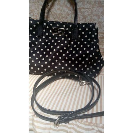 Tas hand bag Kate Spade polkadot loden