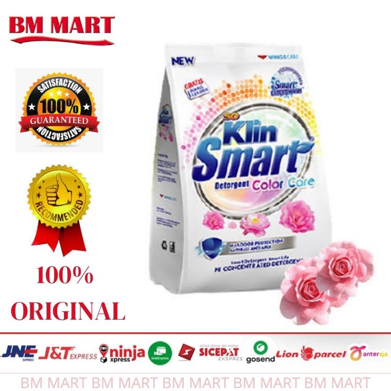 Soklin Smart Detergent Bubuk All Varriant 800g Gratis Piring Keramik