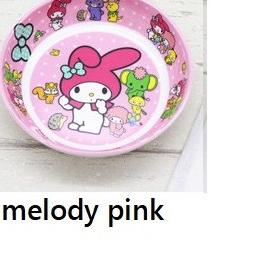 ❊ Piring melamin kecil karakter PM010 hello kitty melody doraemon frozen keropi spiderman cars ✲