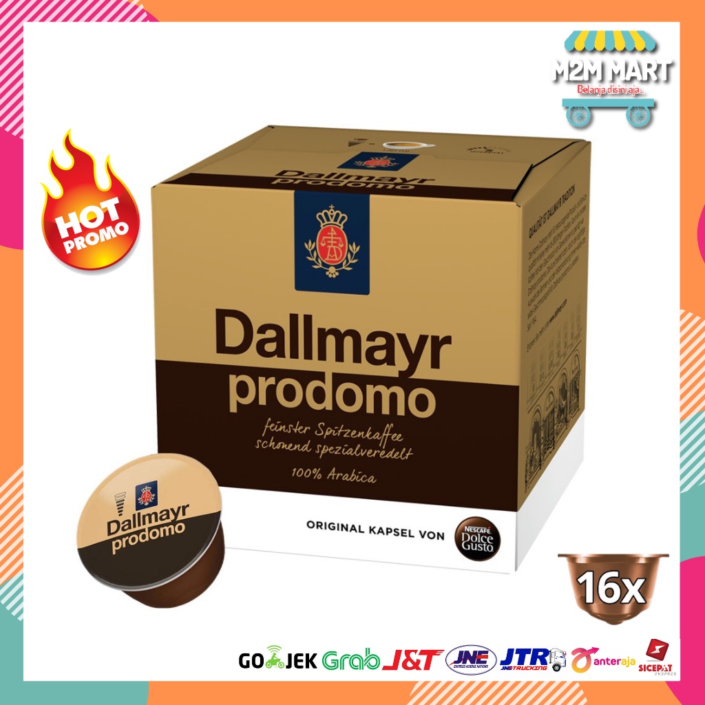 

Kopi Nescafe Dolce Gusto Dallmayr Prodomo Capsule
