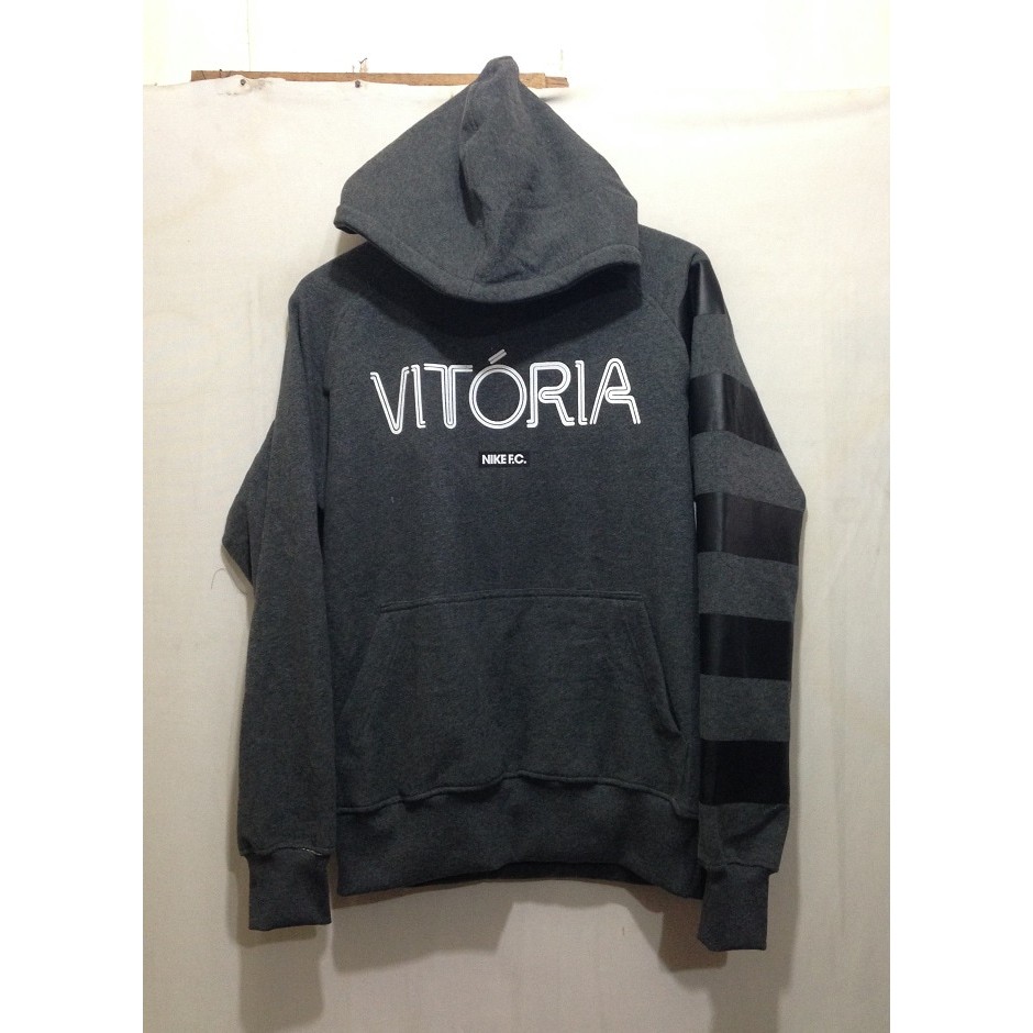 Perlengkapan Olahraga Hoodie NIKE FC Vitoria Grey