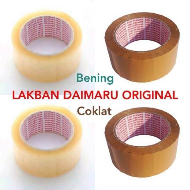 

Promo Bulan Ini Lakban Opp Daimaru 2 Inch / 48Mm X 90Y Cokelat Tan Satuan Terbatas