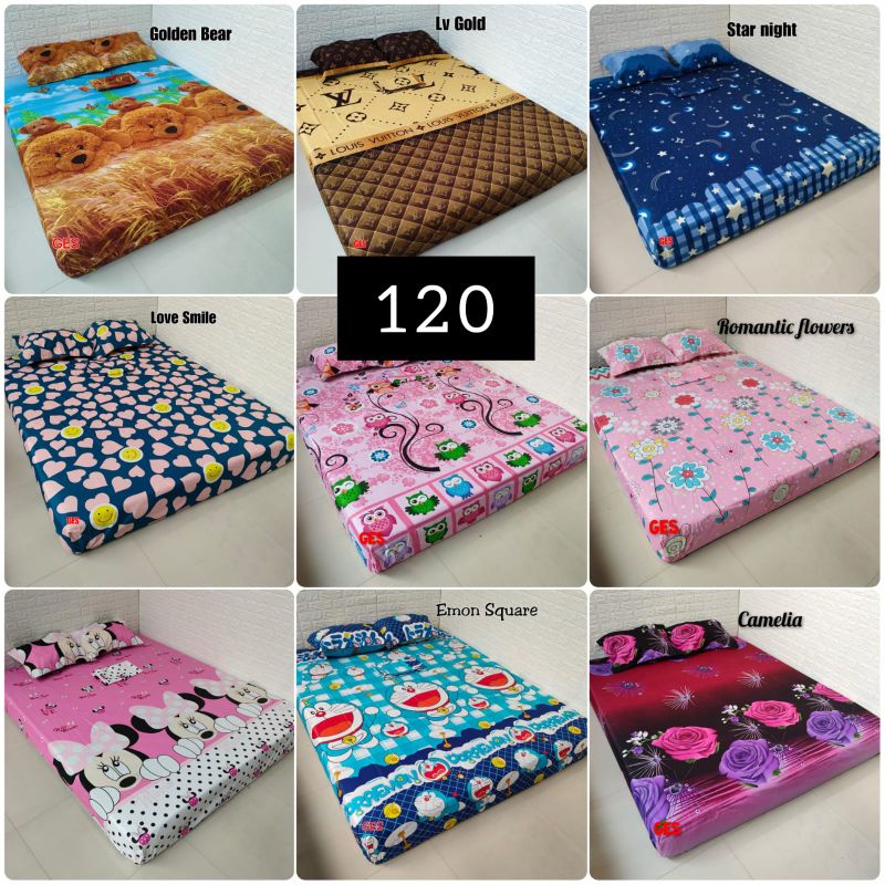 SPREI HOMEMADE BUNGA 120