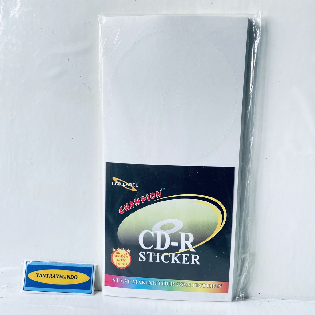 LABEL KEPING CD DVD VCD PRINTED HVS TEBAL LABELLING STICKER KERTAS KUAT