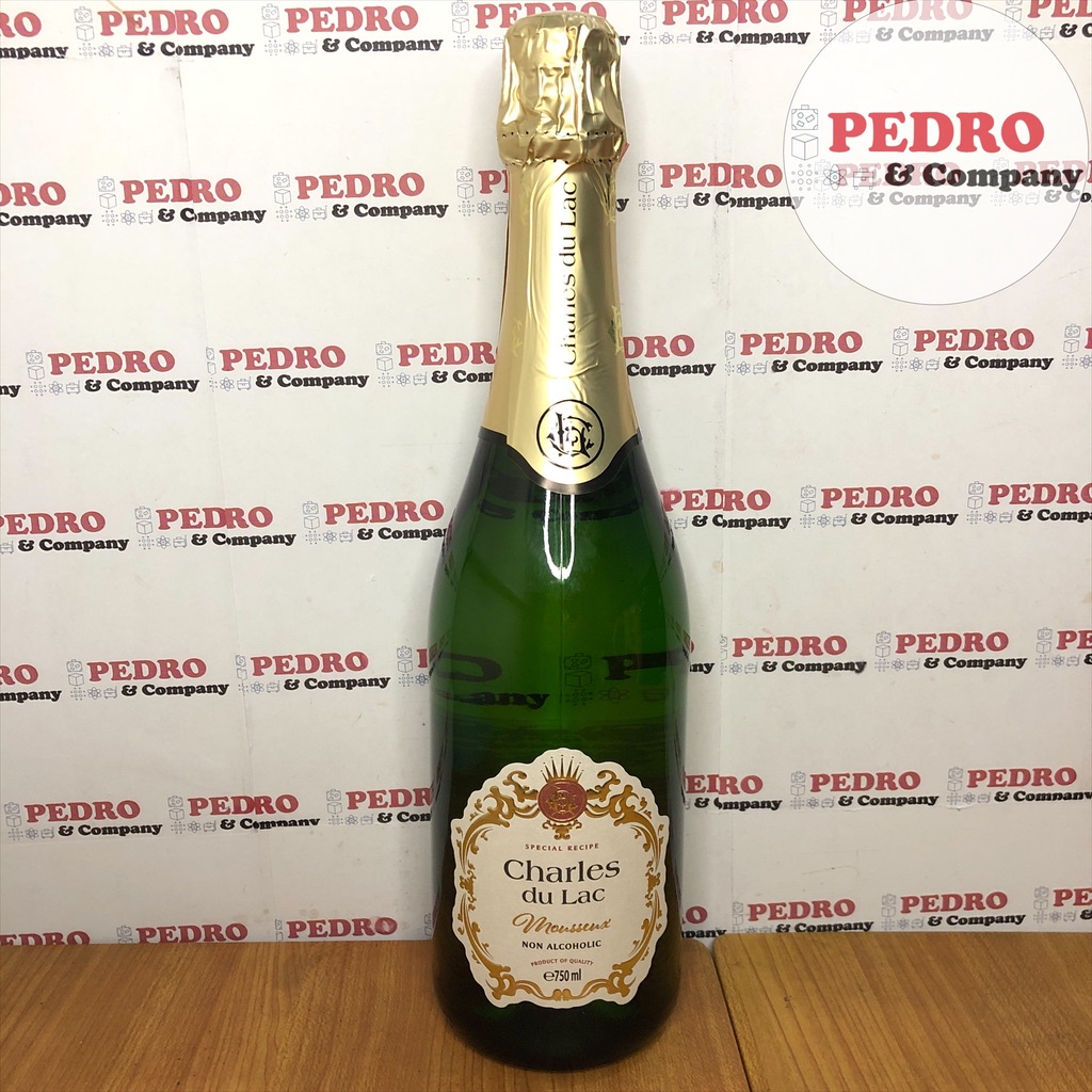 

Charles du lac sparkling white grape juice 750 ml - non alcoholic