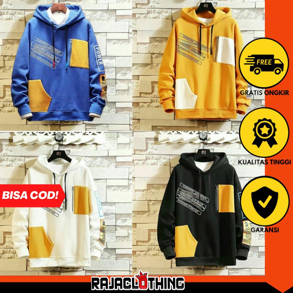 RCL - JAKET SWEATER OBLONG POWER UNISEX PRIA WANITA - JAKET NEW ARRIVAL